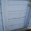 Exterior wood door which tested positve for lead paint